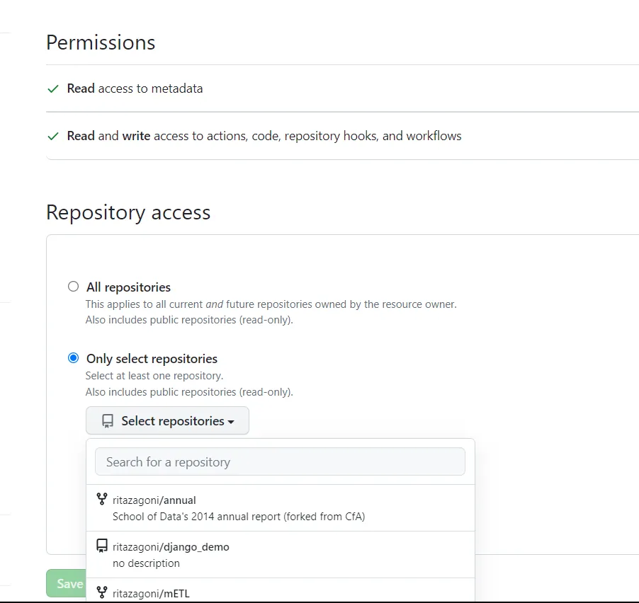 Permissions