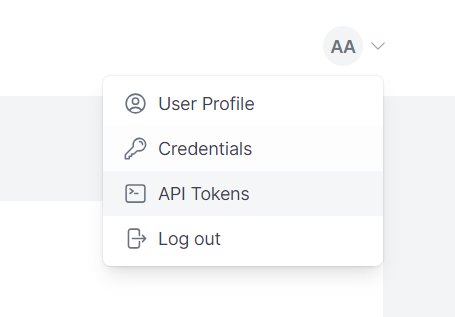 API Tokens Profile