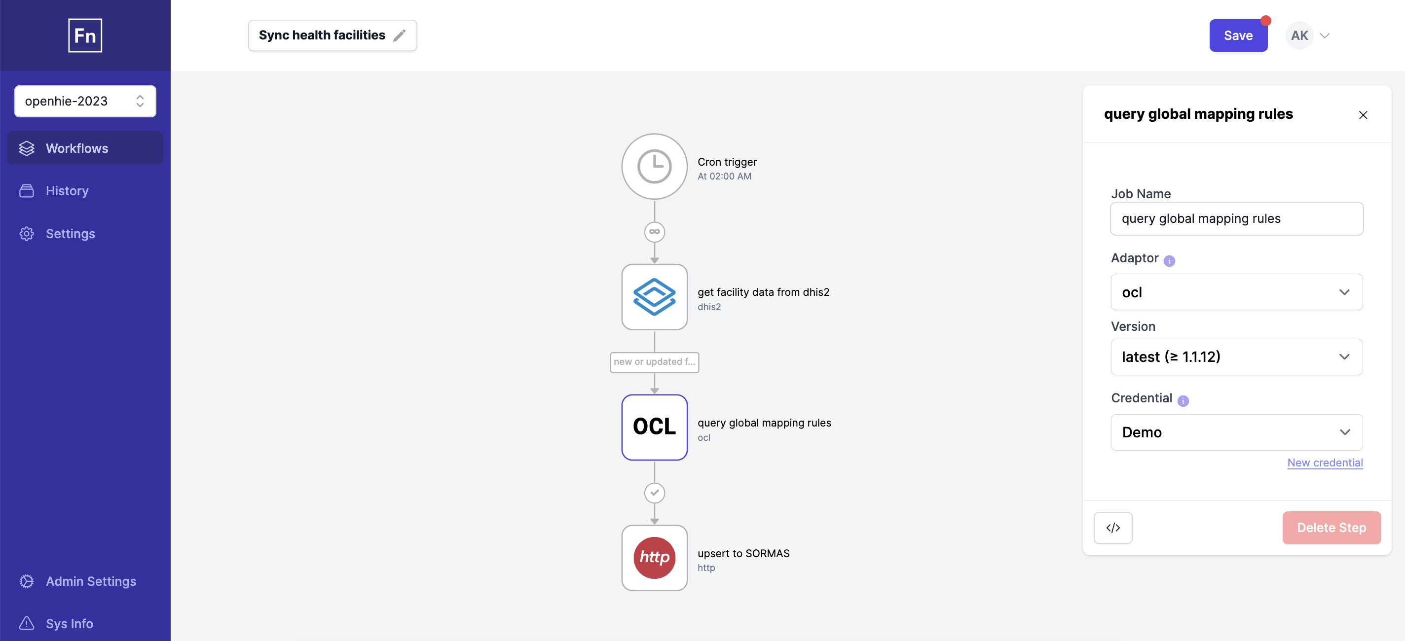 ocl-workflow-example