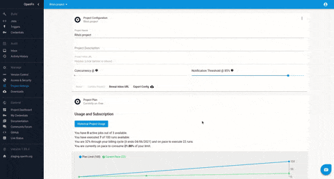 Export Microservice Zip