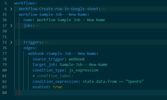 Existing Workflows